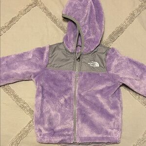 The North Face Kids lavender Oso Fleece Hoodie